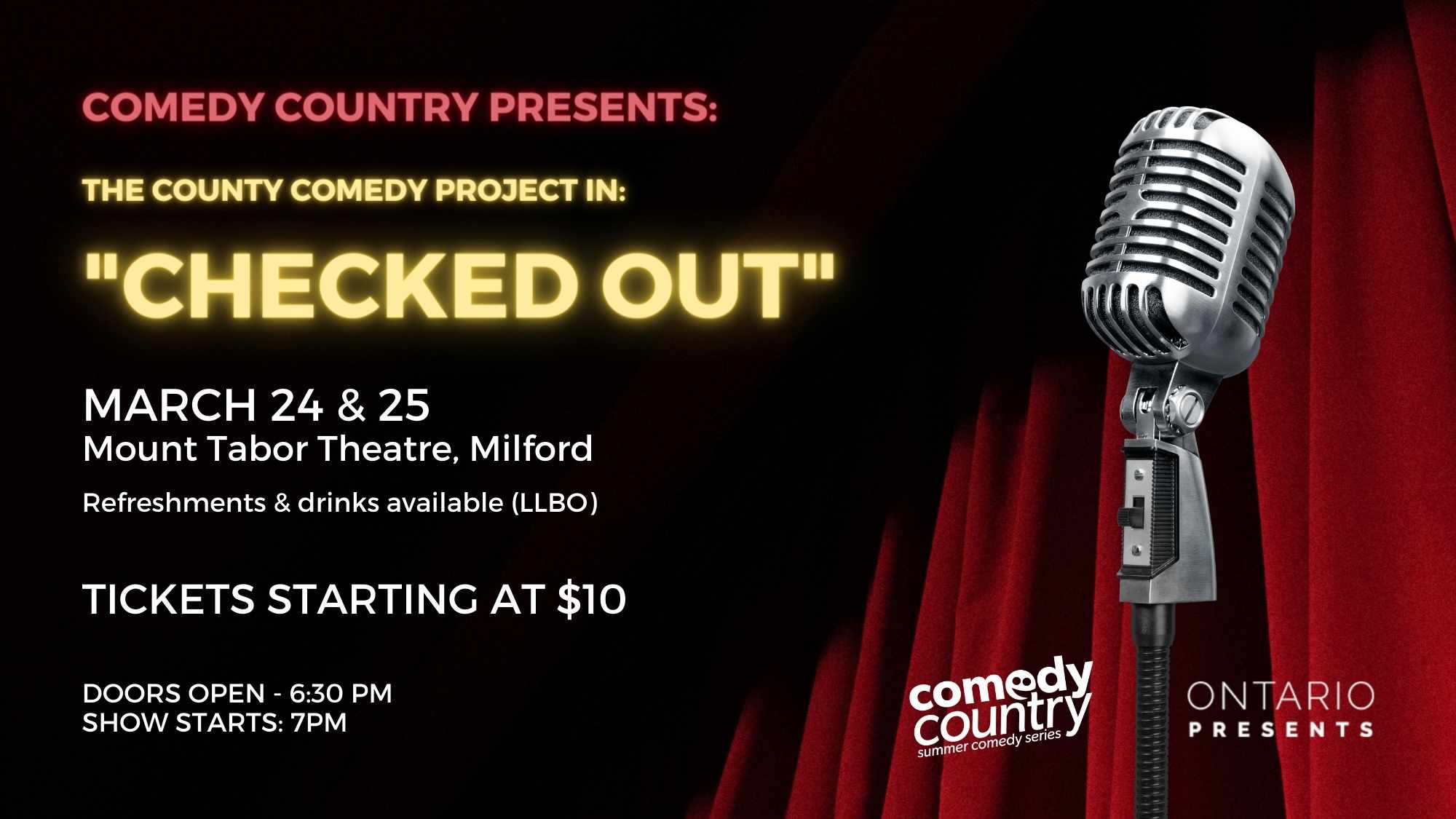 County Comedy Project in “CHECKED OUT”